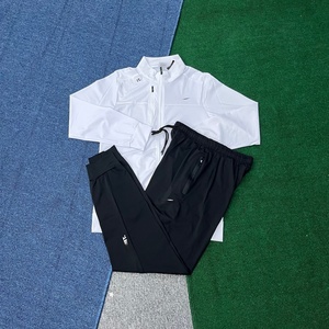 Nueva marca de deportes al aire libre para hombres, correr al aire libre, fitness, con capucha, cremallera, chaqueta informal versátil, traje deportivo, punto - Product Image 4