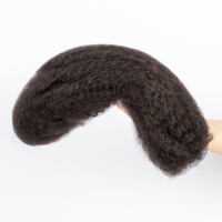 Shoumei Crépus En Vrac Cheveux Humains 100% Brésilien Micro Twist Cheveux Humains Afro Crépus En Vrac Cheveux Humains pour Tresser Dreadlocks