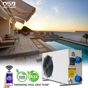 Pompe à chaleur <span class=keywords><strong>solaire</strong></span> électrique pour <span class=keywords><strong>piscine</strong></span> R32 220V 35KW, chauffe-eau pour <span class=keywords><strong>piscine</strong></span>, pour hôtel et usage domestique, sans réservoir, application intelligente - Product Image 1