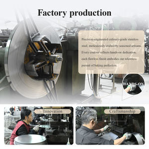 Caja de almacenamiento de acero inoxidable con tapa transparente, utensilios de cocina chinos, vajilla, utensilios de cocina y juego de utensilios para el hogar y la cocina - Product Image 4