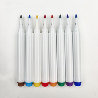 Marqueurs de peinture acrylique de qualité supérieure pour tissu |   Stylos à dessin textiles imperméables pour denim, cuir, bois et peinture sur roche