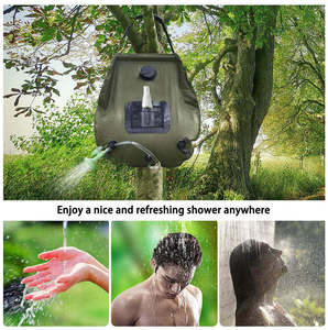 Sacs à eau Camping en plein air Randonnée Sac de <span class=keywords><strong>douche</strong></span> <span class=keywords><strong>solaire</strong></span> Chauffage Camping <span class=keywords><strong>Douche</strong></span> Escalade Sac d'hydratation Tuyau Pomme de <span class=keywords><strong>douche</strong></span> commutable - Product Image 4