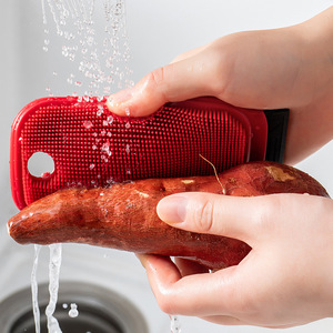 Fruit And Vegetable Cleaning Brush Flexible Multi Function Kitchen Tool For Potatoes Vegetables And Fruits - Product Image 1