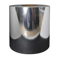 Blanc perlé PP clair PP argent brillant PP Jumbo étiquette rouleau auto-adhésif polypropylène Stock étiquette BOPP rouleau Jumbo
