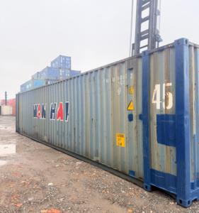 Conteneur sec 45HQ Extra High Cube d'occasion, entièrement inspecté, étanche, pour le transport maritime de gros volumes - Product Image 4