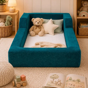 Letti per Bambini con Chiusura a Cerniera e Schiuma Compressa Sottovuoto, Produzione OEM, per Ragazzi e Ragazze, con Rivestimento Lavabile in Lavatrice - Product Image 5