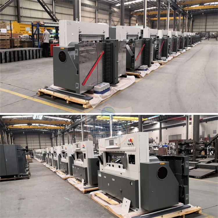 A3サイ✖︎4 A4×5 ペーパー切断機A4 & A3サイズポンプ付きモーター & PLCコア