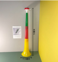 Corne à air pliable HLC, klaxon de stade, corne de supporter promotionnelle, vuvuzela, pour événements sportifs, football, fête, décoration