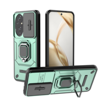 Haute qualité pour Honor 200 Lite Sliding Camshield TPU + PC coque de téléphone antichoc avec support pour Honor 200 Warrior case