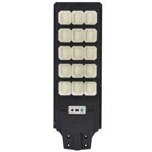 Super Bright 400 500 600 w <strong>Watt</strong> Ip65 Abs All in One Led <strong>Solar</strong> Street Light with Remote Control - Product Image 3