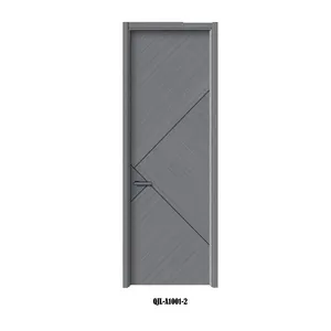 The Latest Simple And Generous Design Solid Wood Door Bedroom Carbon Crystal Door Soundproof Solid Wood Door