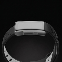 Bracelet intelligent sans écran, ECG, fréquence cardiaque, sommeil, moniteur de pression artérielle, rappel sportif, montre de santé unisexe
