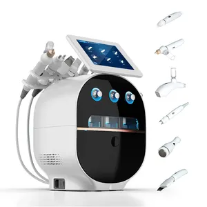 Máquina de dermoabrasión de burbujas pequeñas 6 en 1 BeautySalon profesional, equipo de belleza para spa, chorro de oxígeno H2o2, máquina Facial de burbujas pequeñas