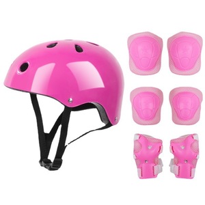 Jeunes enfants Skate équipement de sécurité patinage à roulettes planche à roulettes cyclisme genou coude poignets réglable casque équipement de protection - Product Image 2