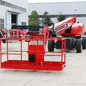 Plataforma Elevadora Articulada Industrial Diésel EAB28J, Altura de Trabajo de 18 m, Rotación de Torreta de 360 Grados, Tipo de Ruedas - Product Image 1