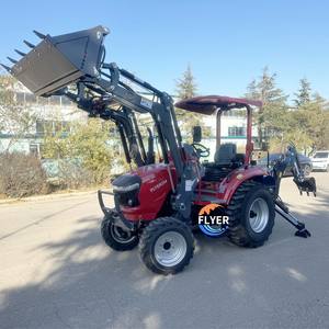 Tracteur agricole à roues motrices 4x4 de 50 CV avec chargeur frontal, transmission par engrenages, haute productivité, fabriqué en Chine, à <span class=keywords><strong>vendre</strong></span> - Product Image 5
