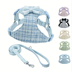 Arnés bonito para mascotas al por mayor, correa de pecho ajustable con estampado de dibujos animados para perros pequeños - Product Image 5