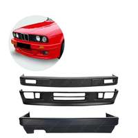 Kit de carrosserie en matériau PP pour pare-chocs de voiture BMW Série 3 E30 1982-1994, mise à niveau vers le style MT
