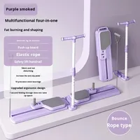 Appareil de ski mécanique pliable, type split, pour amincissement des jambes et entraînement des muscles du plancher pelvien, avec écran LED, planche d'exercice abdominale à domicile