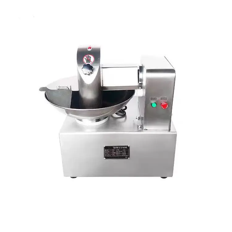 High Quality Automatic Meat Bowl Cutter Bowl Chopper For Sausage Making Meat bowl cutting machine