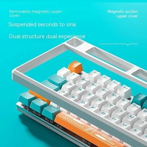 AULA F2088 <span class=keywords><strong>Pro</strong></span> <span class=keywords><strong>Clavier</strong></span> Mécanique Filaire Multifonctionnel Bouton LED Rétro-Éclairé ABS Esports Bureau Ordinateur Portable <span class=keywords><strong>Gamer</strong></span> PC <span class=keywords><strong>Clavier</strong></span> de Jeu - Product Image 4