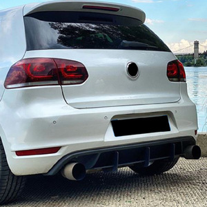 สปอยเลอร์หลัง Amp-Z สีดำด้าน สำหรับรถ Volkswagen Golf 6 Gti Mk6 ปี 2009-12 สไตล์แต่ง - Product Image 2