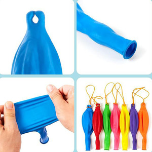 Ballons à poinçonner en latex de 18 pouces <span class=keywords><strong>pour</strong></span> cadeaux de fête, vente en gros, logo personnalisé, impression de logo personnalisée - Product Image 2
