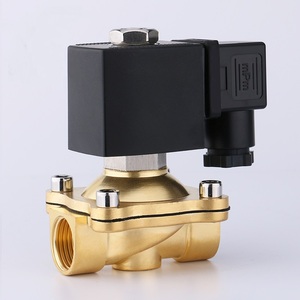 DC12-24V AC110V AC220V <span class=keywords><strong>1</strong></span>/2 "<span class=keywords><strong>1</strong></span>" électrovanne en laiton eau gaz huile contrôle OEM pris en charge vannes de commande d'ouverture/fermeture normales - Product Image 2