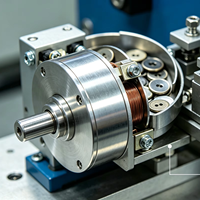 Solénoïde rotatif 45 °   Solénoïdes électroniques à rotation antihorloge DC24V pour machine textile