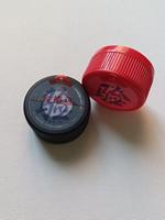 Capuchon en plastique fileté à col haut de 55 mm pour seau d'eau jetable, couvercle en PE de qualité alimentaire, multicolore, personnalisable pour l'emballage de boissons