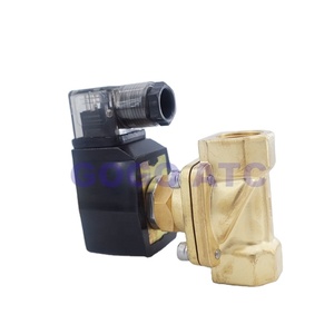 Vanne solénoïde à deux voies en laiton de haute qualité, normalement ouverte, pour l'eau, prix bas, 12 volts, orifice de 1 1/2 pouce, 35 mm, démarrage à pression nulle, haute qualité - Product Image 1