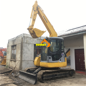 Used Komatsu PC78US Crawler-type Excavator 2022 <b>Model</b> 7.8TON Operating Weight Motor <b>Engine</b> Gear Excellent Condition Attachments - Product Image 2