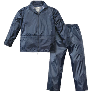 ชุดเสื้อแจ็กเก็ตและกางเกงกันน้ำขนาด L-Blue 200ก. สำหรับอุปกรณ์ภายนอก - Product Image 1