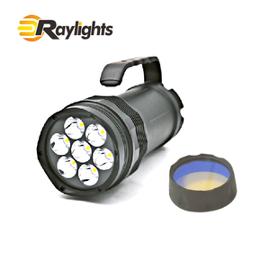 Dưới nước dẫn lặn Đèn pin Torch đèn 120m không thấm nước đèn pin - Product Image 5