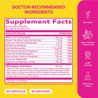 Capsules d'équilibre hormonal naturelles à marque privée, directement de l'usine, pour soulager les symptômes du SPM chez les femmes, vitamines, compléments alimentaires pour le SPM
