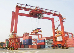 Cần cẩu rtg 40 tấn cao su lốp <span class=keywords><strong>container</strong></span> cổng giàn cần cẩu 35-50 tấn <span class=keywords><strong>container</strong></span> xử lý lõi động cơ động cơ mang hộp số - Product Image 2