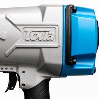 Pistolet à clous pneumatique industriel TOUA CN80, longueur de clou 3-1/4 pouces, corps en aluminium, poignée en caoutchouc confortable, haute vitesse