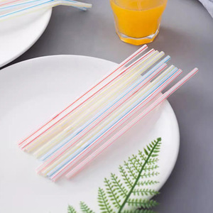 Pajitas flexibles desechables de colores para bebidas, jugos, leche de soja y cola. Pajitas extensibles y flexibles. - Product Image 1