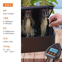 Nouveau Tuya Smart WiFi surveillance en ligne haute précision 5 en 1 EC TDS G.S Temp PH testeur d'eau