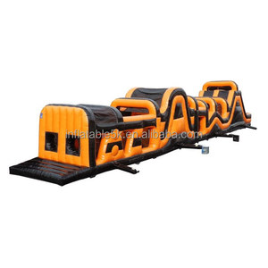 Commercial 80ft Teenage <b>Inflatable</b> Assault Obstacle Course for Sale Commercial Obstacle Course Assault Obstacle Course Commercia - Product Image 1