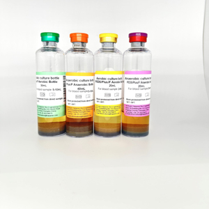 Microorganismi di alta qualità e lunga durata in bottiglie di media di coltura ematica aerobica e anaerobica da 30 ml in vetro/plastica OEM/ODM - Product Image 1