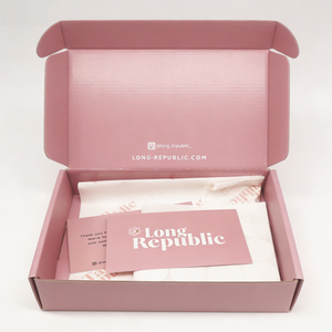 Cajas de Envío Personalizadas de Papel Reciclado Rosa Intenso, Impresión de Cajas de Embalaje, Cajas de Envío con Etiqueta Privada - Product Image 2