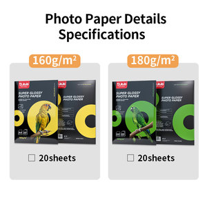 Carta Fotografica Lucida JOJO A4 per Stampanti a Getto d'Inchiostro - Uso su Un Lato 115g 135g 160g 180g 200g 230g 260g 300g - Product Image 3