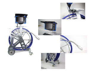 1080p CMOS Dreno Câmera Localizador de Tubulação Crawler Robô para Água Profunda Bem Inspeção Esgoto Furo Inspeção Robô 360 Graus - Product Image 4