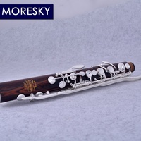 MORESKY Customized Bass Clarinet Rosewood Professional Low-C Bb/Sib BCL-288 Nickel Silver Surface Copper Nickel Keys Cocobolo