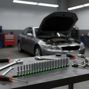 ชุดประแจบล็อก Fg 624l S18 18 ชิ้น ขนาดเมตริก ผลิตจากเหล็กโครเมียมวาเนเดียม สำหรับซ่อมแซมยานยนต์ - Product Image 3