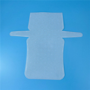 Feuilles de toile <span class=keywords><strong>plastique</strong></span> maillée pour la fabrication de sacs DIY, toile <span class=keywords><strong>plastique</strong></span> pour la confection de sacs DIY, kit de sac en maille <span class=keywords><strong>plastique</strong></span> DIY - Product Image 1