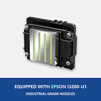 Impresora UV de Cama Plana de Formato Pequeño A1 de Grado Profesional, Impresión de Alta Eficiencia y Precisión, Equipo de Impresión UV Epson I3200