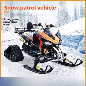 Motoneige à chenilles, moteur à essence 4 temps 300cc, véhicule tout-terrain - Product Image 2