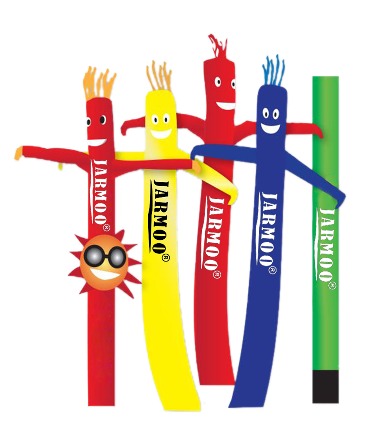 thumbnail image 2 of Buy LookOurWay Air Dancers Inflatable Tube Man Attachment - 20 Feet No Blower 2 of 11